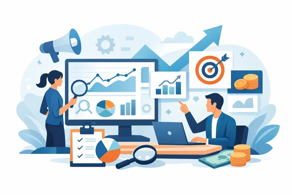 Auditoría de marketing digital que factura
