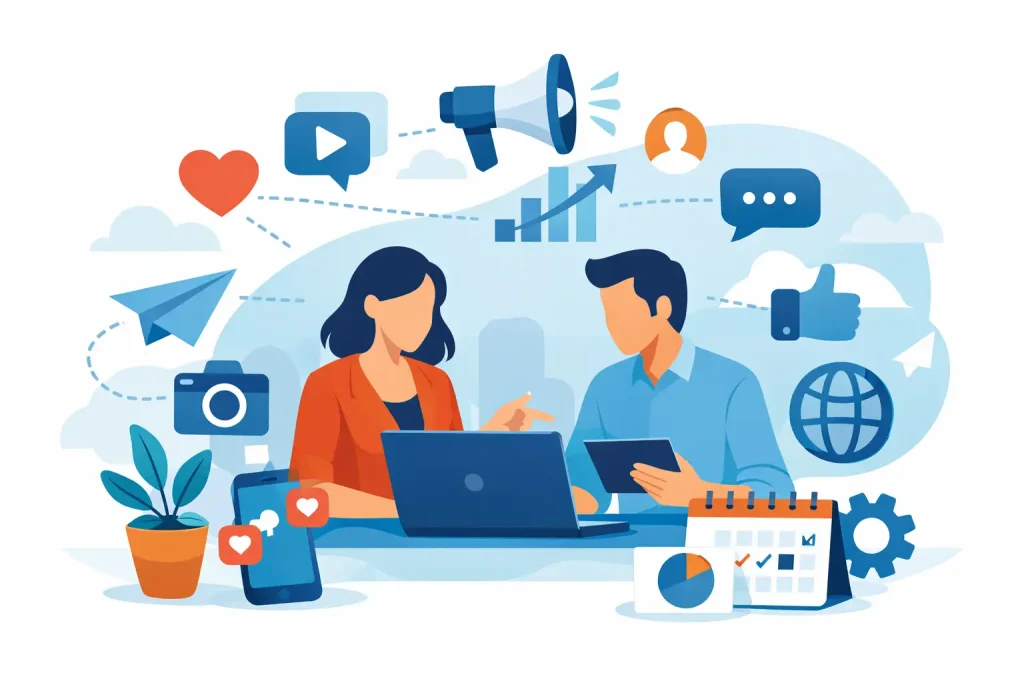 Gestión de redes sociales para empresas