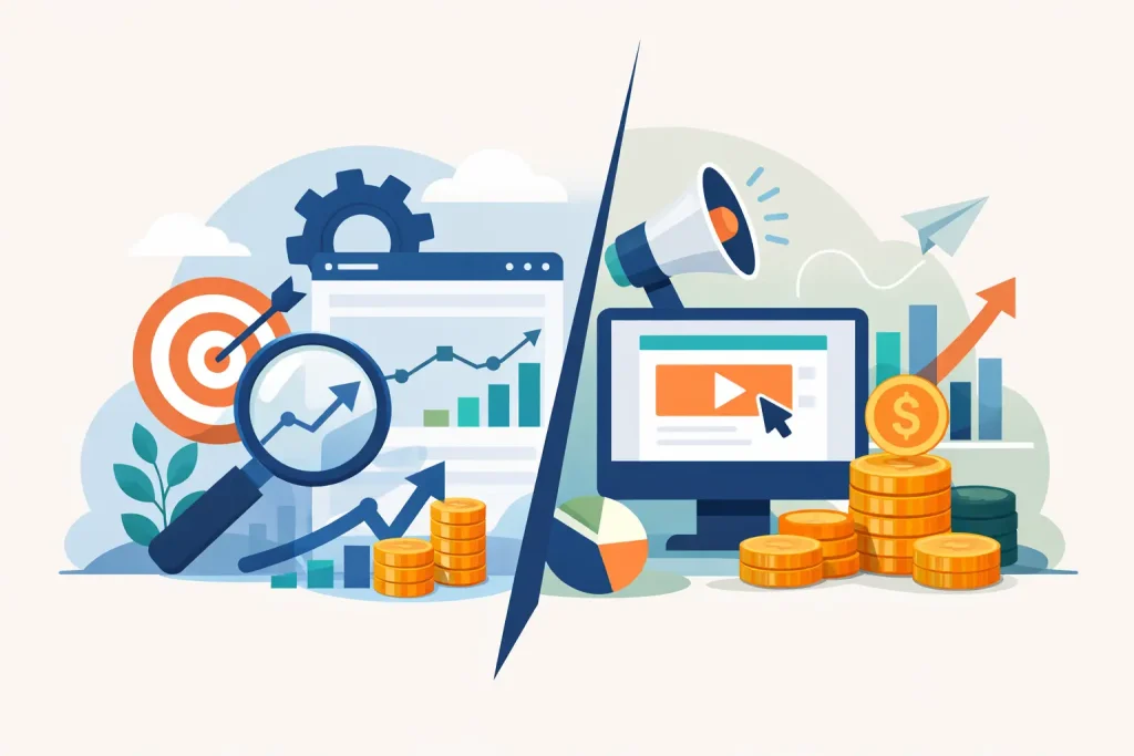 SEO versus SEM para crecer y facturar más