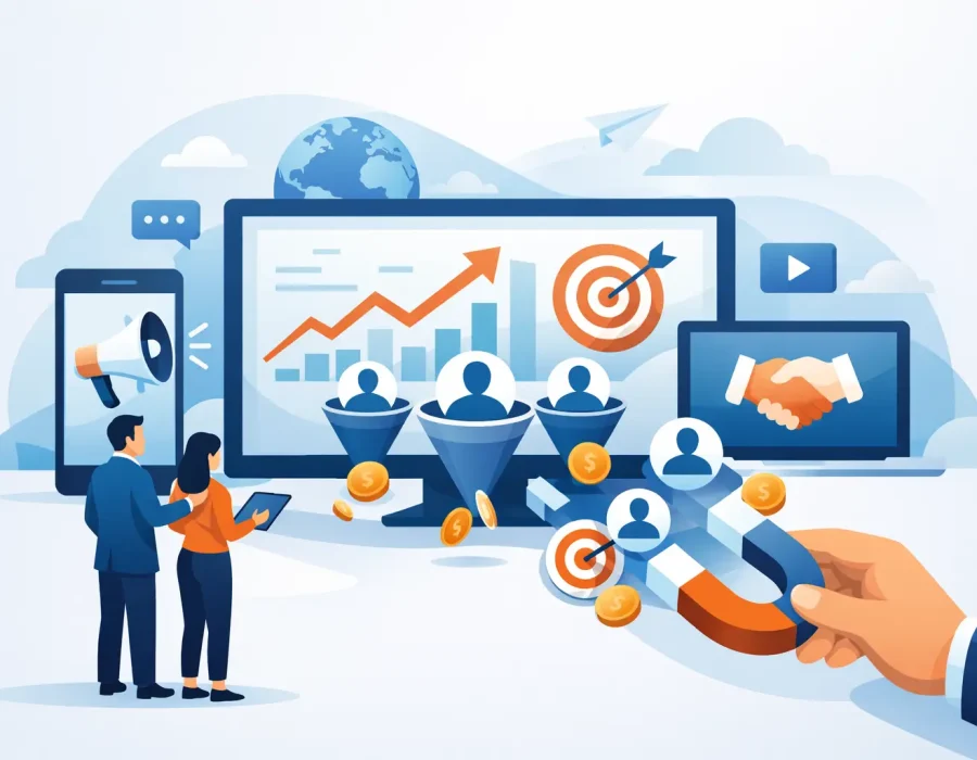 Canales digitales para captar clientes que facturan