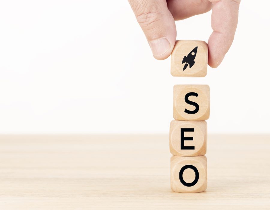 SEO or search engine optimization concept